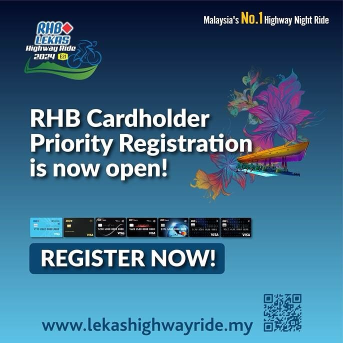RHB - Registration for the RHB LEKAS Highway Ride is now OPEN! Don’t ...