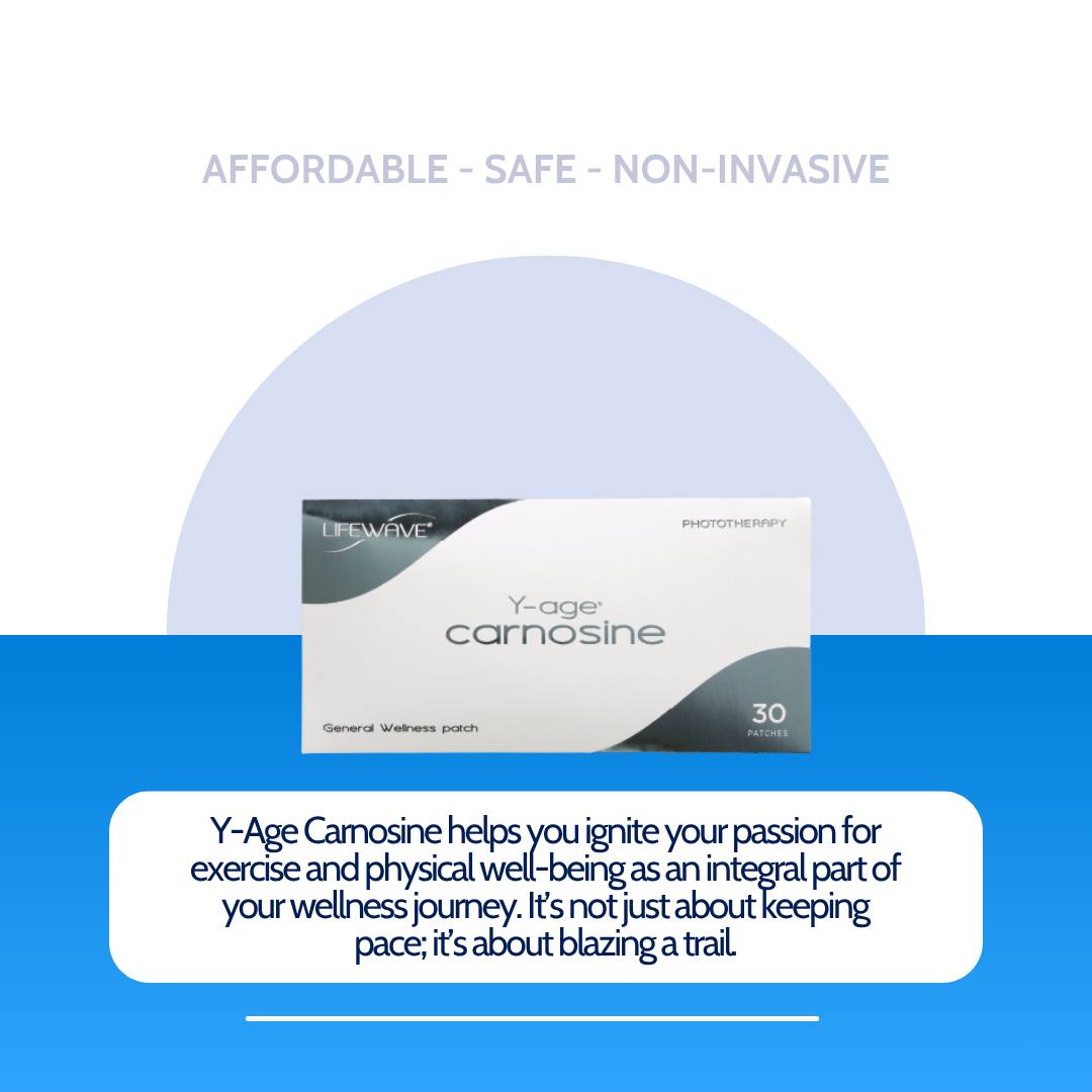 Embrace the vitality of movement with Carnosine — supporting your