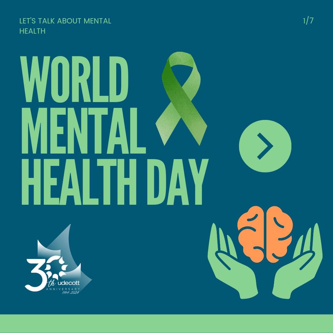World Mental Health Day💚 The theme for World Mental Health Day 2024 is ...