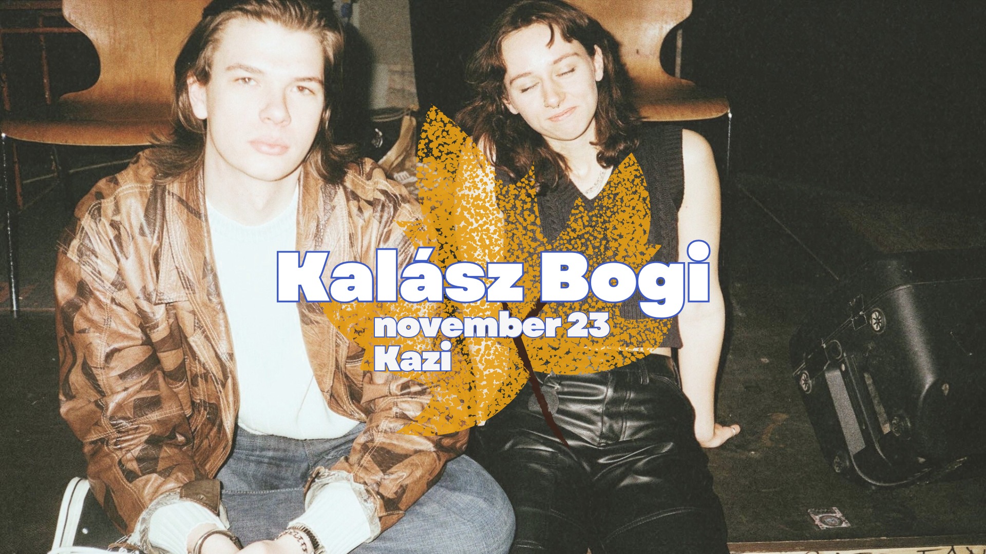 Kalász Bogi a Kaziban