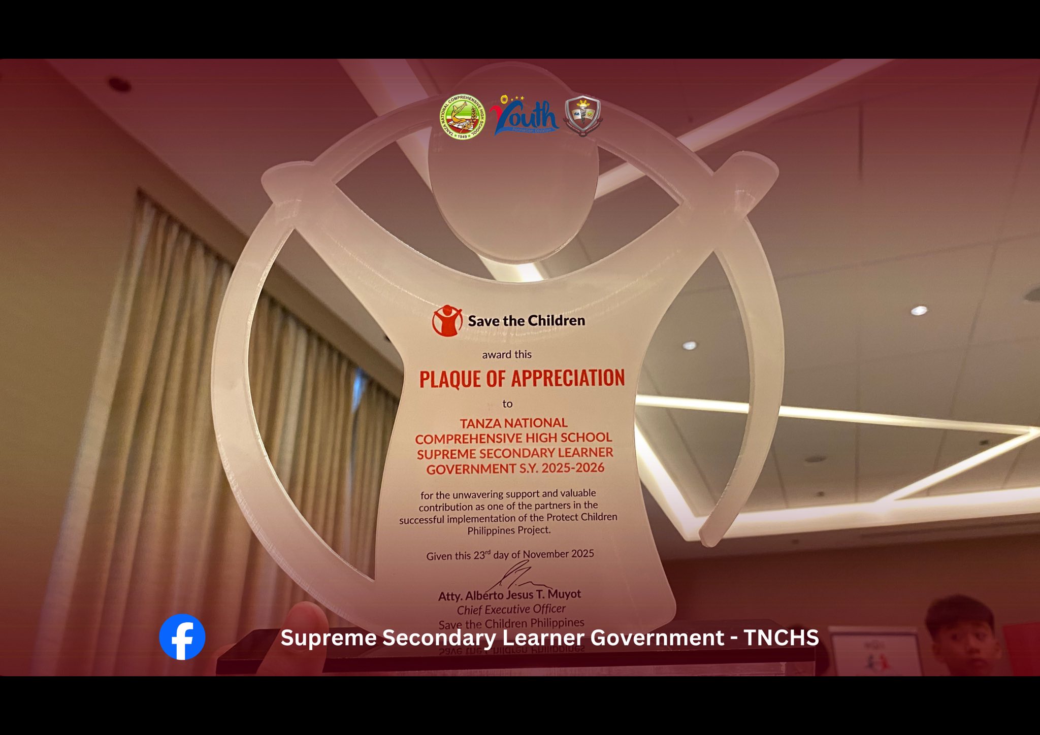 Supreme Secondary Learner Government - TNCHS | Tanza