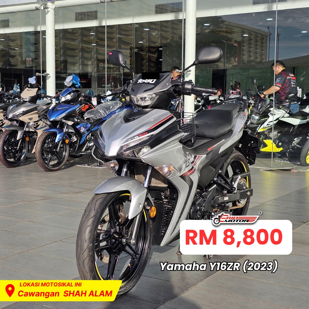 Ebidmotor.com - 2023 Yamaha Y16ZR (Full Loan/Cash) JACKPOT! Tahun: 2023 ...