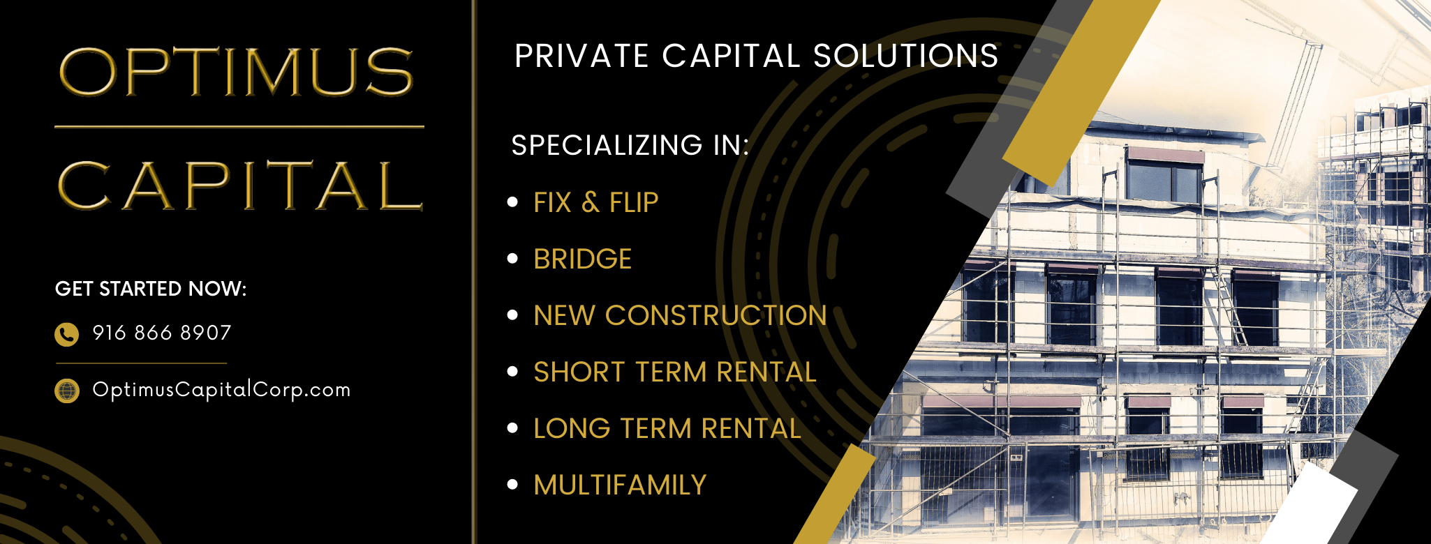 Optimus Capital Inc | Fair Oaks CA
