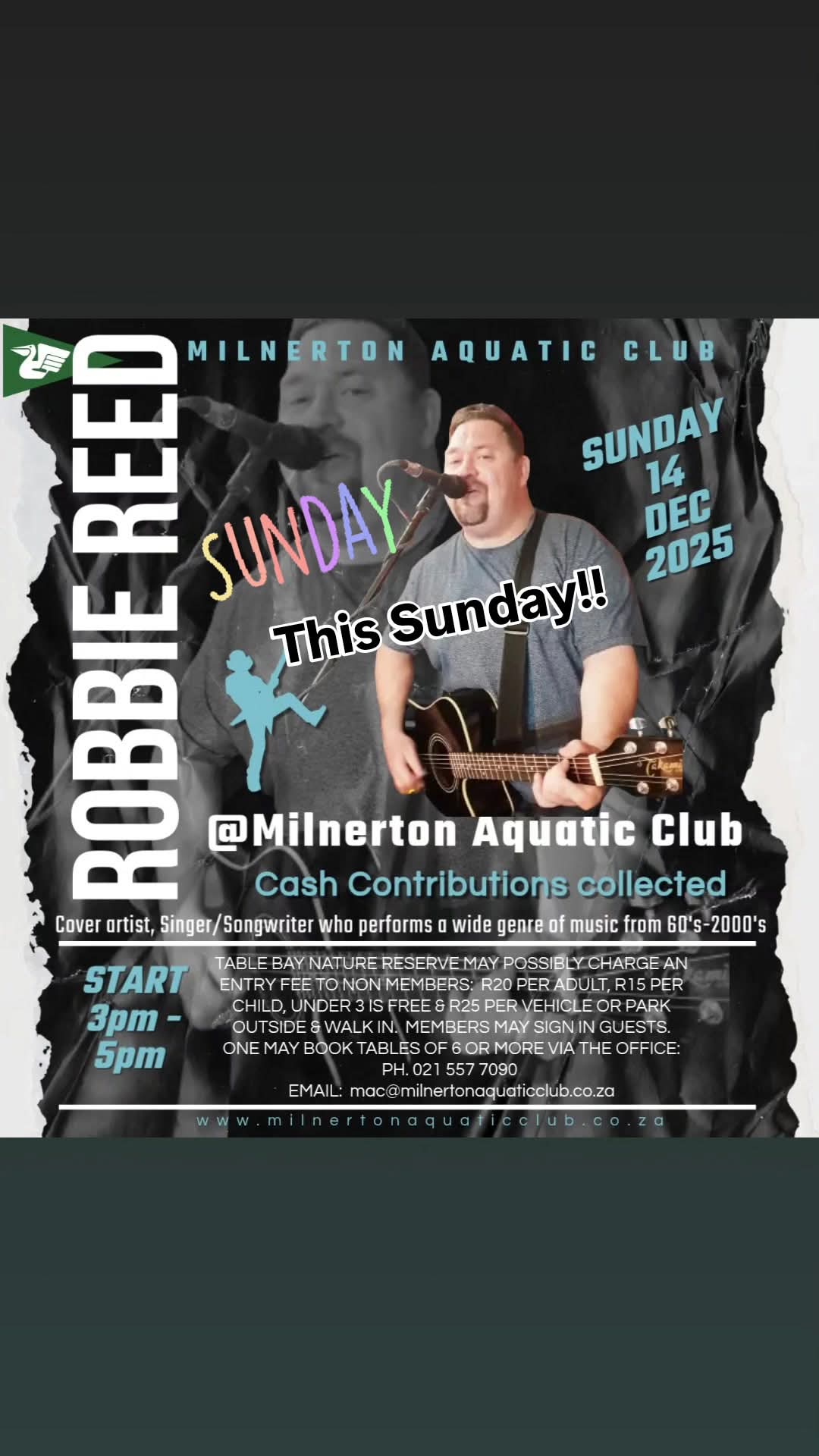 Robbie Reed Live at MAC
