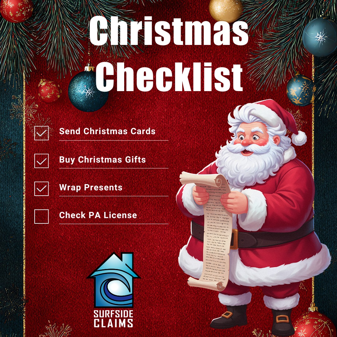 Surfside - 🎅 This Week’s Insurance Tip Series Is Here! 📋 Santa checks ...