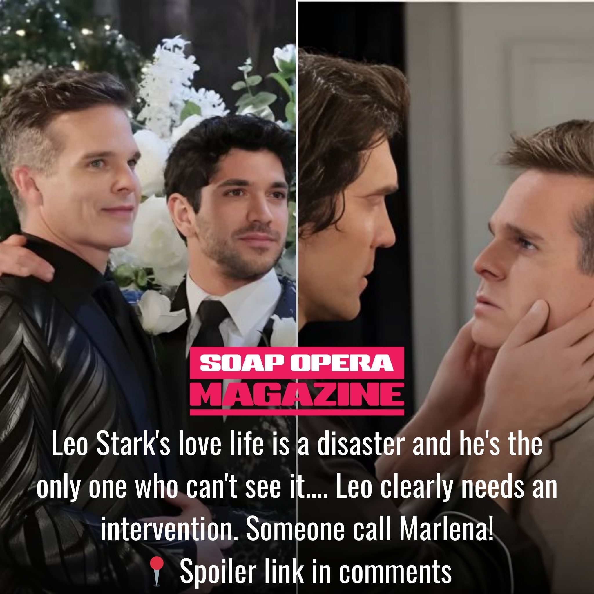 Soap - Leo Stark was about to get MARRIED and then Dimitri showed up ...
