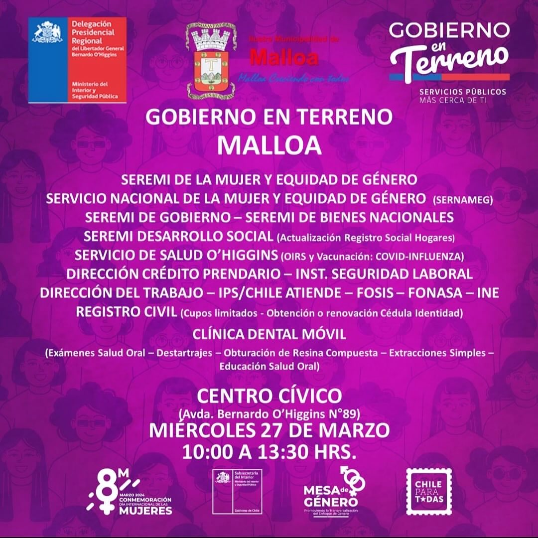 Ilustre - Atención Vecinos ☀️🌿 #gobiernoenterreno🇨🇱 en Malloa Te ...