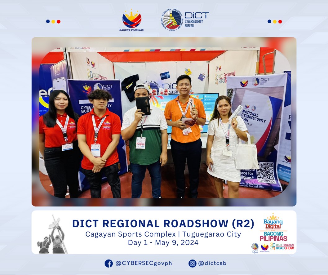 The DICT Regional Roadshow (R2) event... - DICT Cybersecurity | Facebook