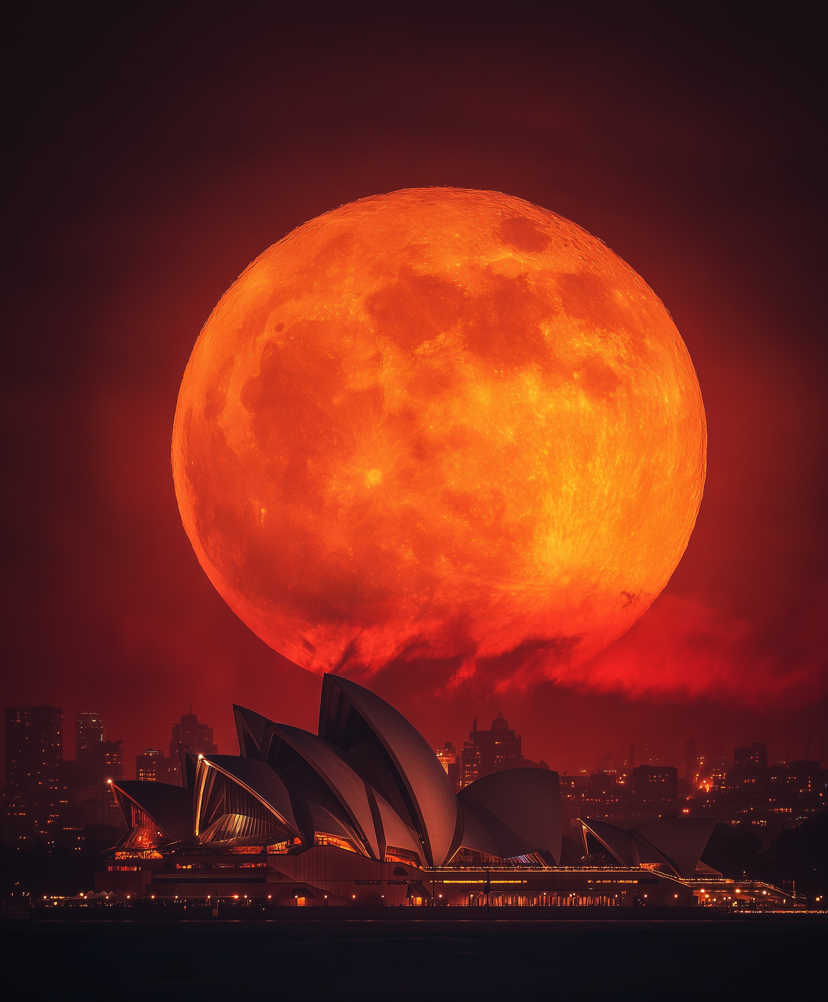 Ethereal - 🔥 Sydney lit up under the final Supermoon of 2025 — and it ...