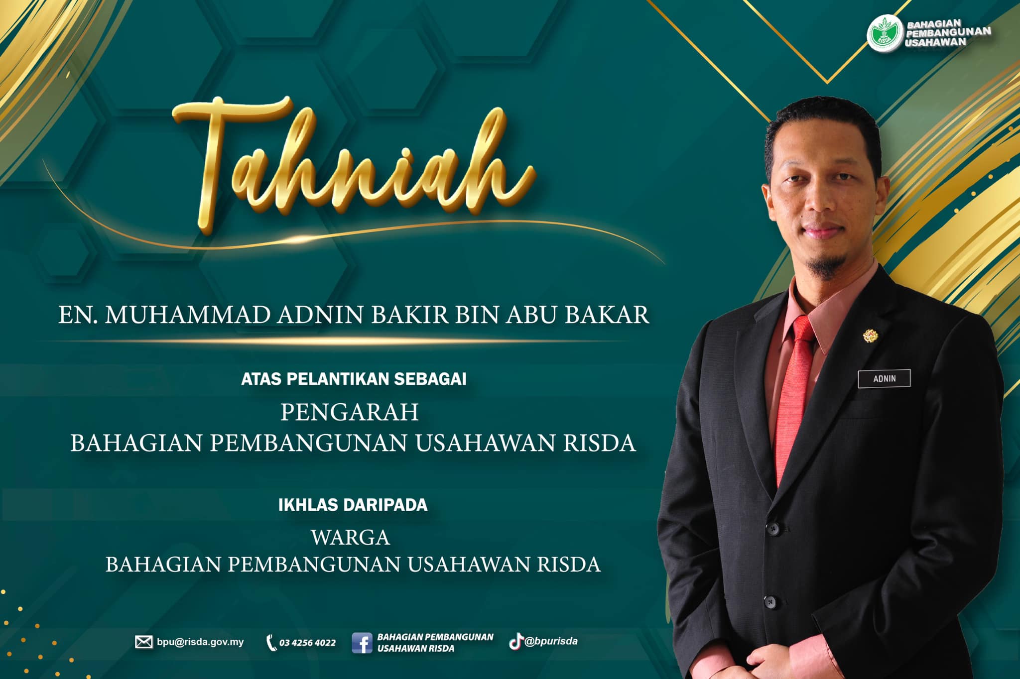 Warga Bahagian... - Bahagian Pembangunan Usahawan RISDA | Facebook