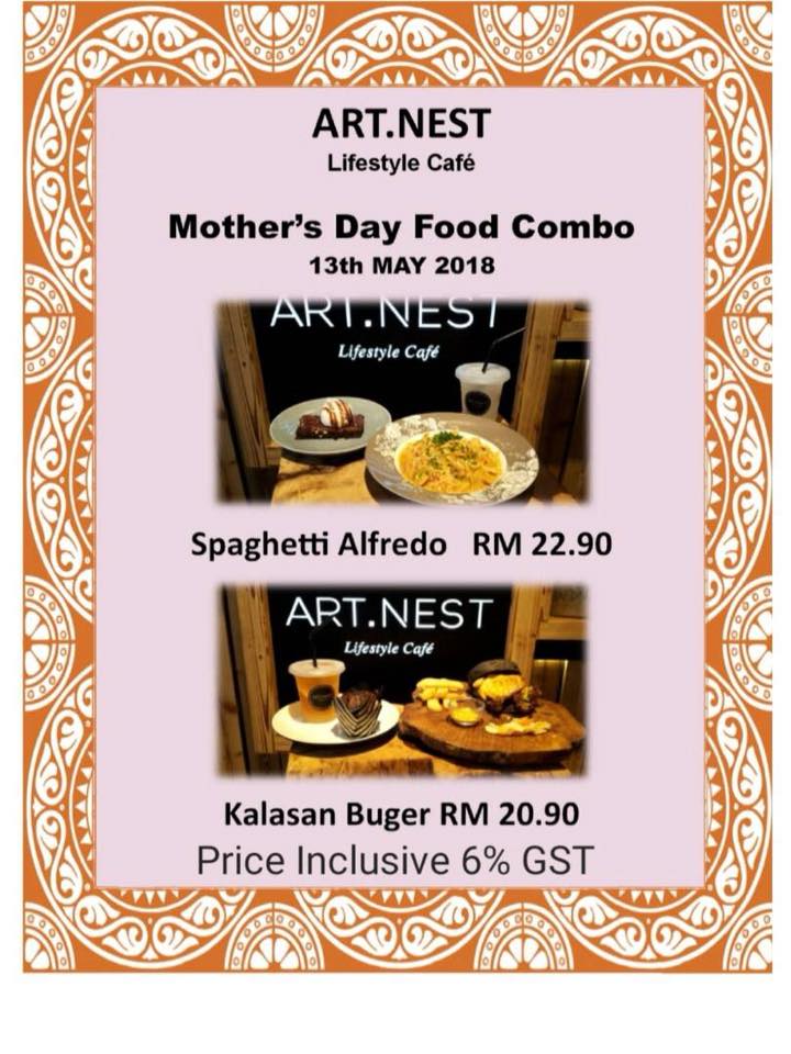 Art Nest Cafe Come And Celebrate Mother S Day With Us And Enjoy Our Mother S Day Food Combo Facebook