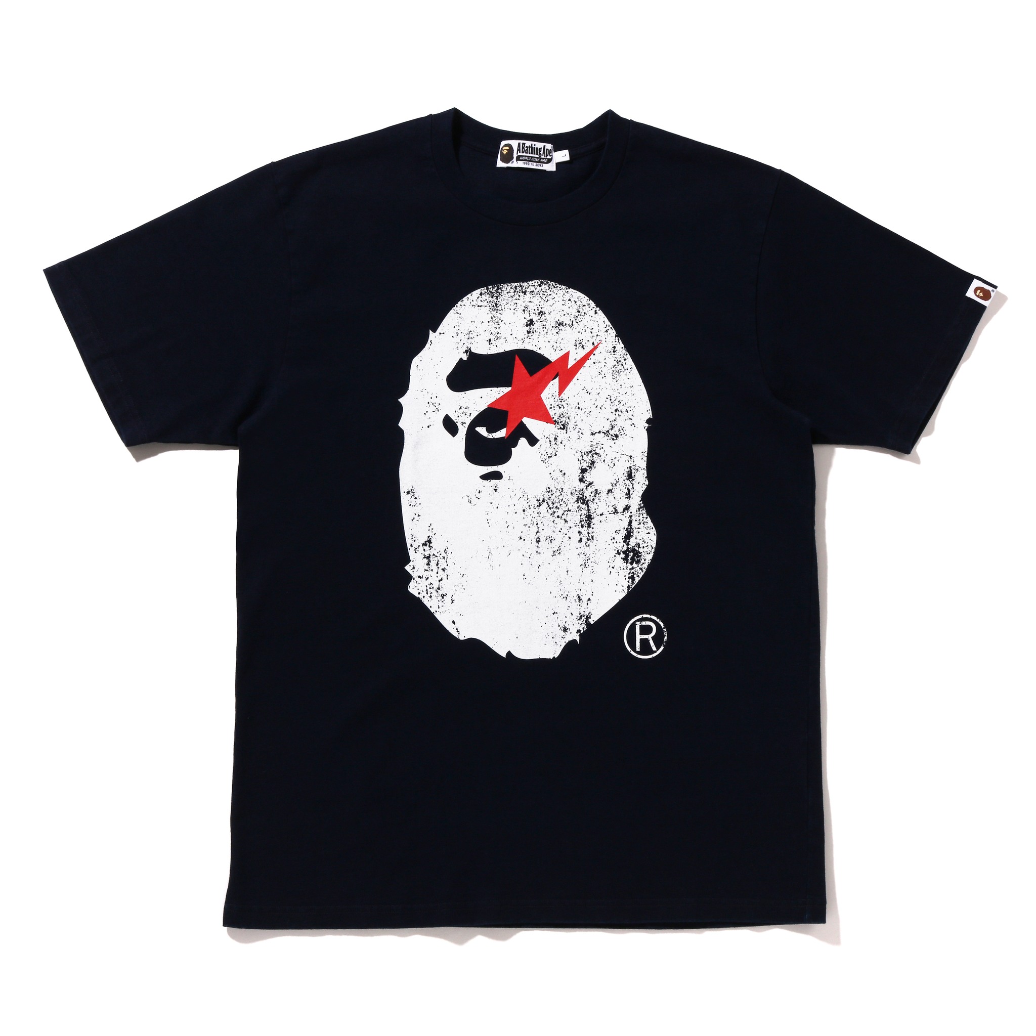 A BATHING APE® unveils indigo-dyed T-shirts. The lineup includes 