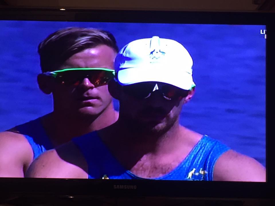 Game faces on from Chris Morgan and... - Sydney Rowing Club