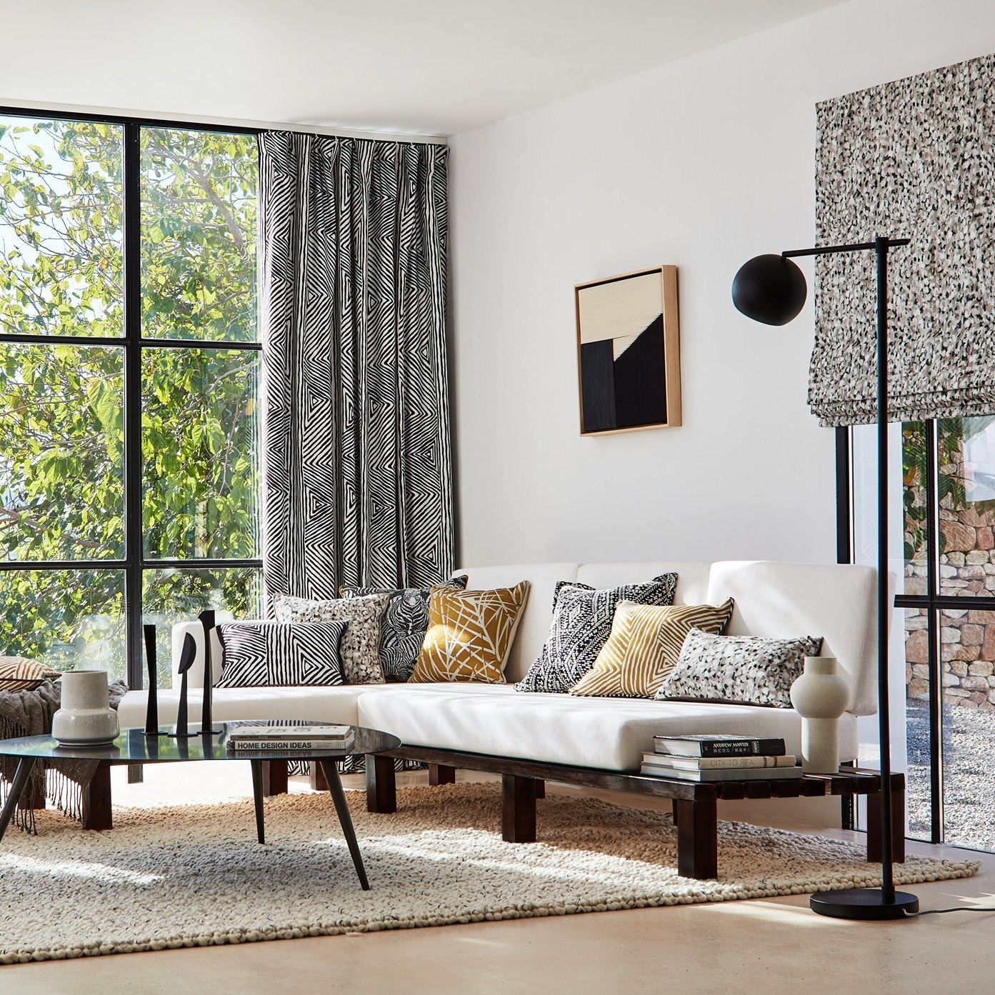 👀 Which would you choose? Bold colour or calming neutral? Rich texture ...