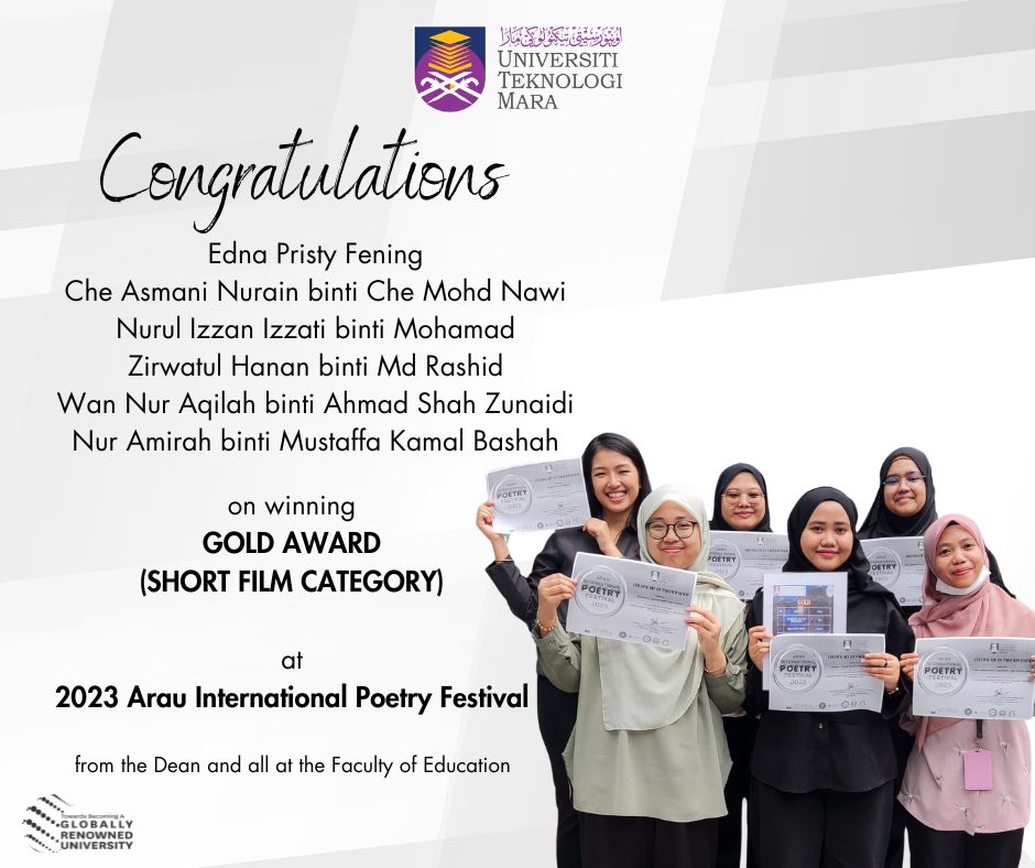 Fakulti - We would like to extend our heartiest congratulations to ...