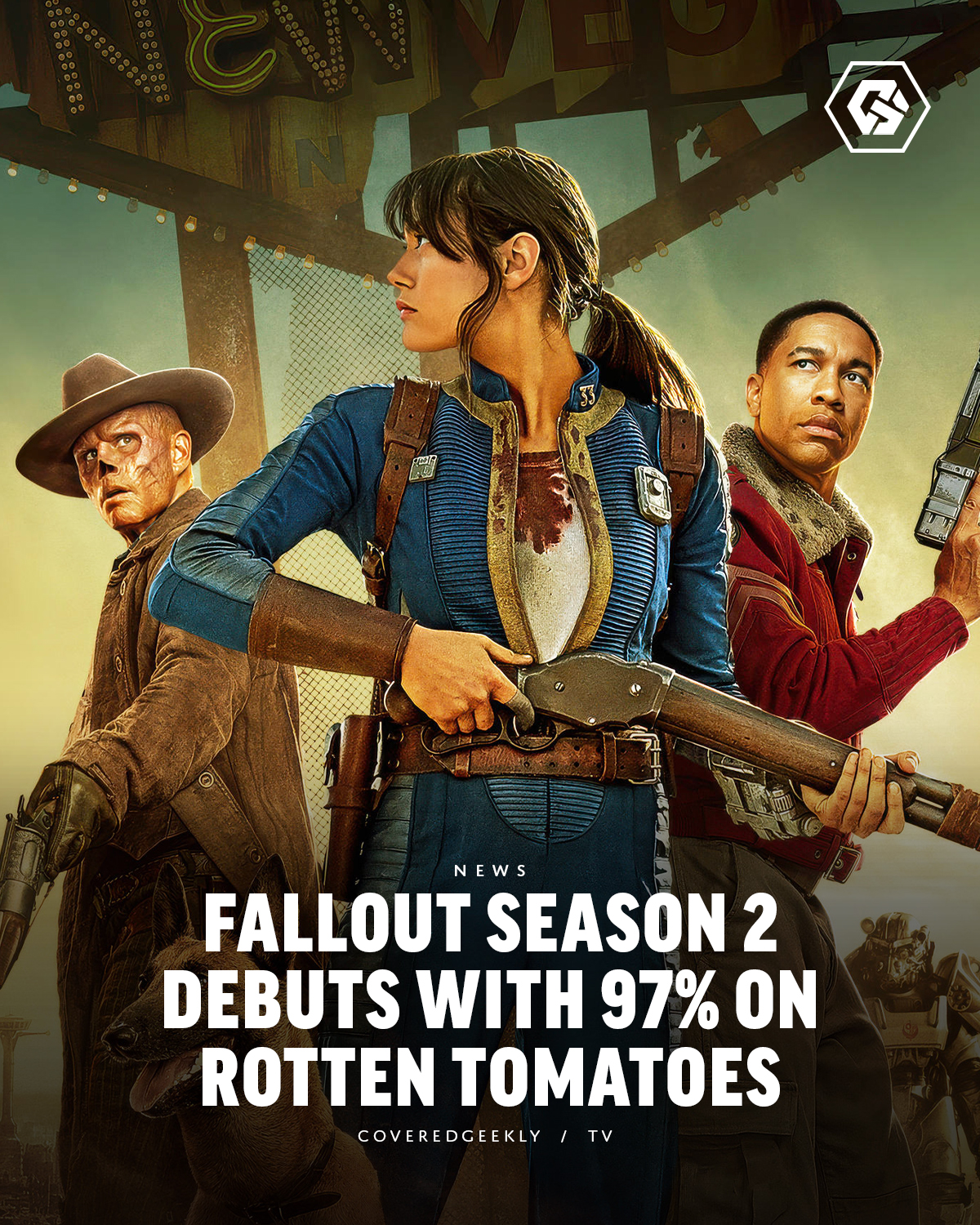 CoveredGeekly - Prime Video's live-action #Fallout Season 2 has ...