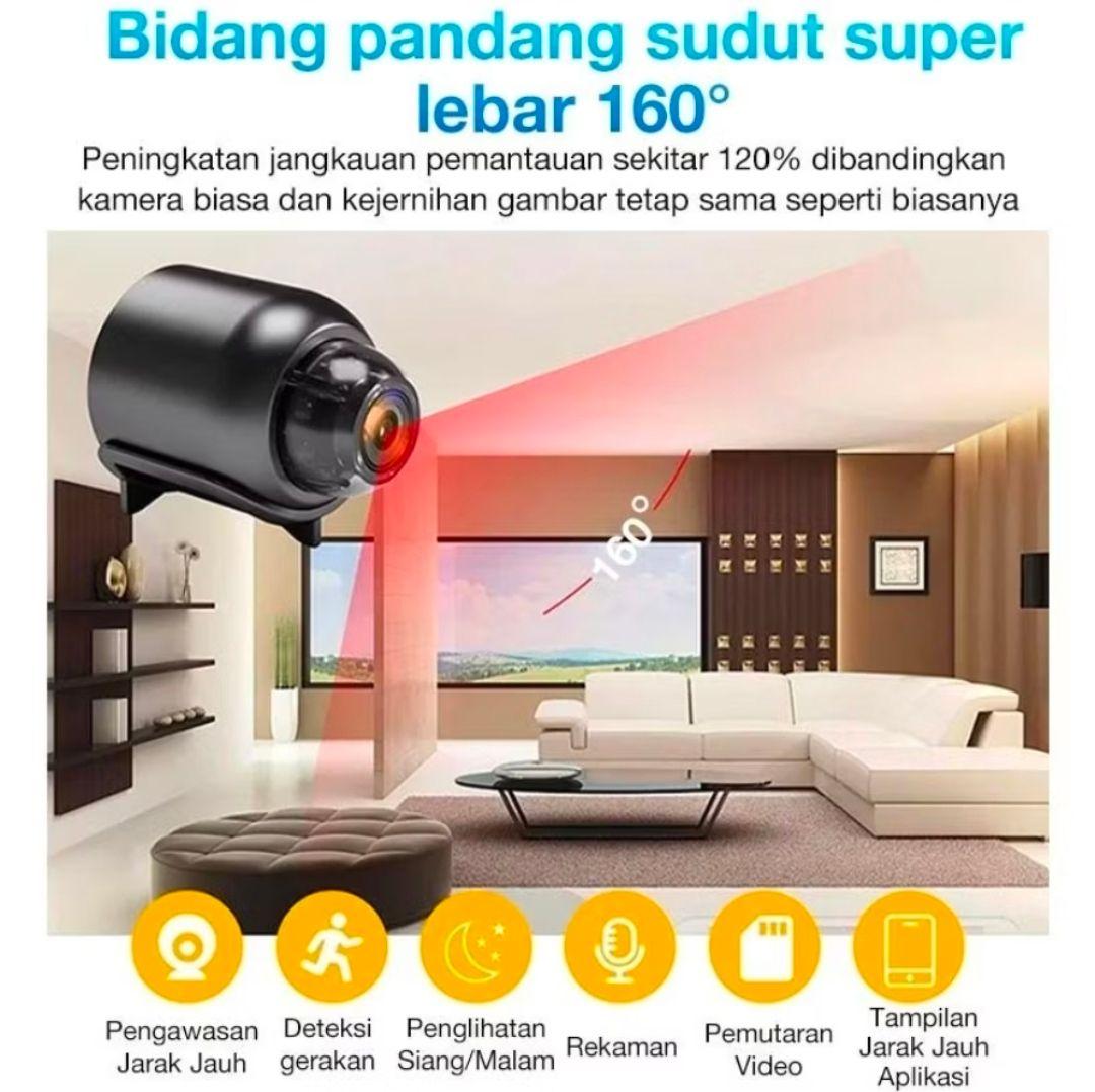 KS wifi kamera cctv mini tersembunyi Wide Angle CCTV cctv bentuk ...