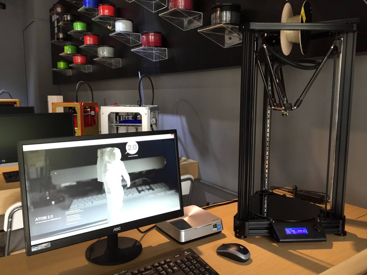 即日起~~~超級新星生力軍，ATOM... - Tree maker 3D printing center Hsinchu