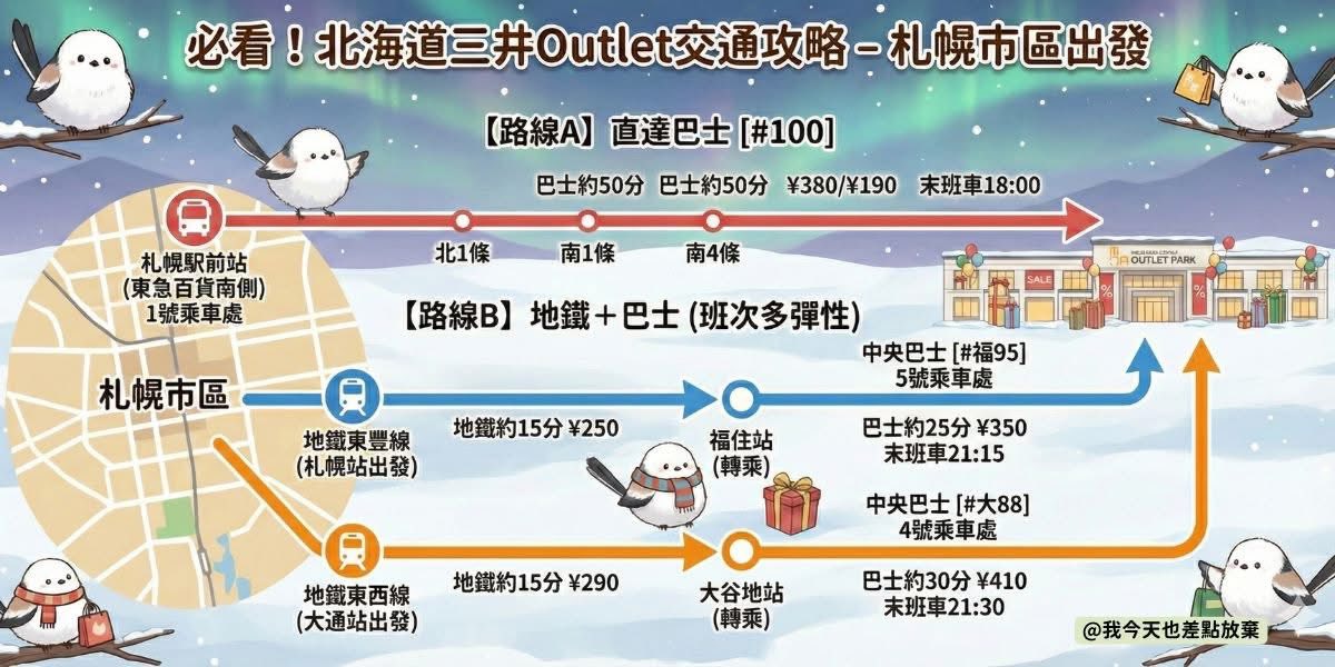 #札幌北廣島三井Outlet交通攻略 | Facebook