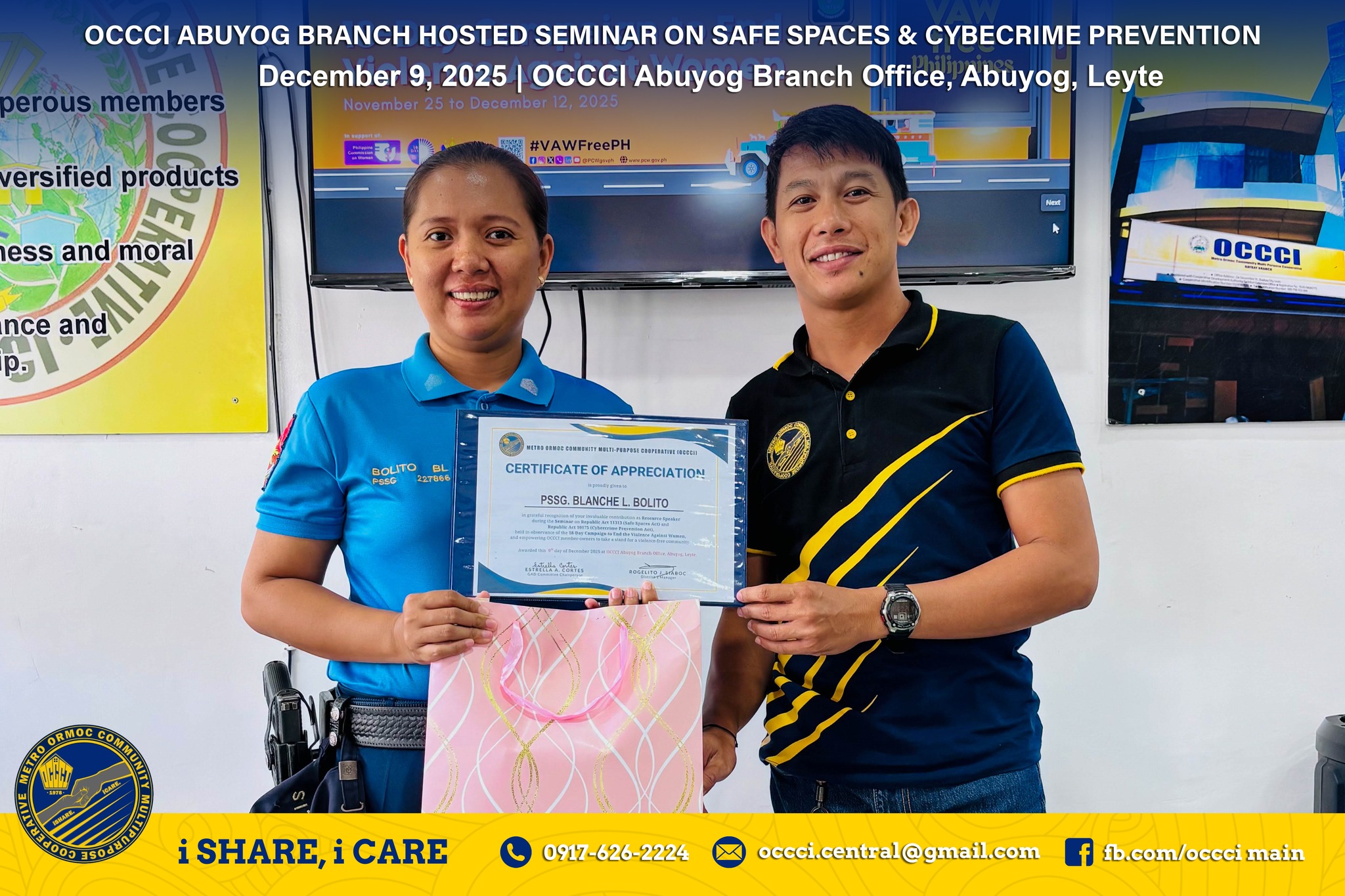 OCCCI SHEERMasters | Ormoc City
