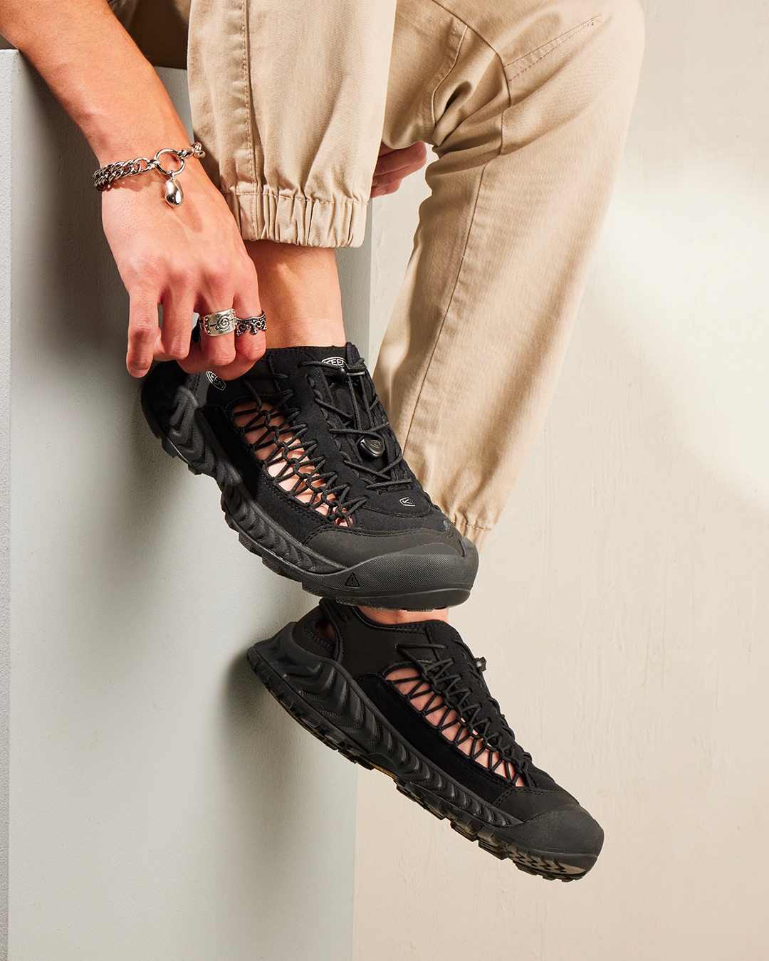 emmi released a sustainable bespoke outdoor collection with KEEN