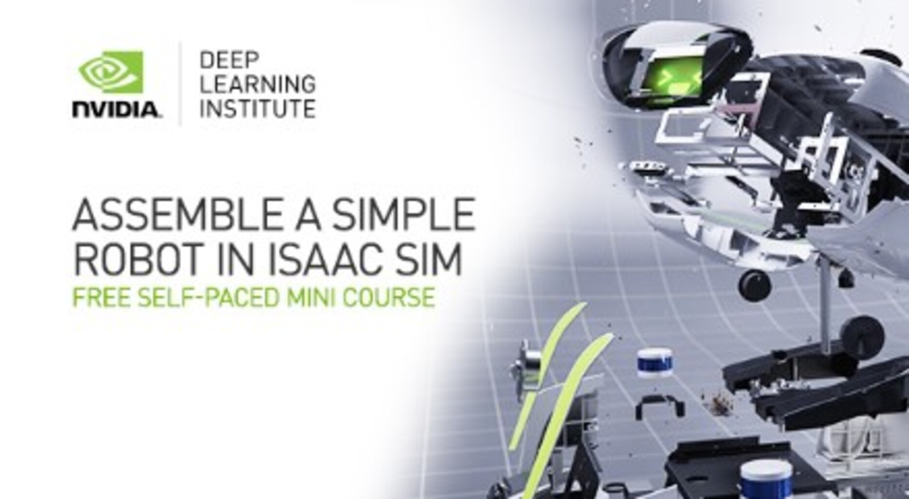 NVIDIA Korea - 📚 자기 주도 학습 온라인 과정 안내 7– Assemble a Simple Robot in Isaac ...