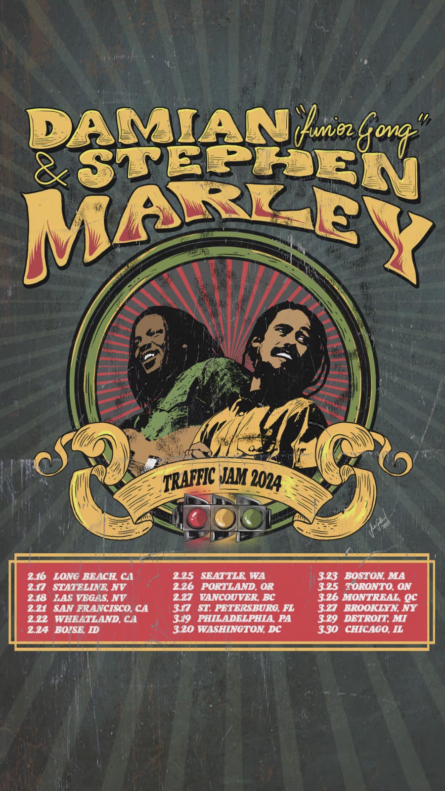 We are soldiers in Jah Army 💚💛❤️ Stephen Marley x Damian
