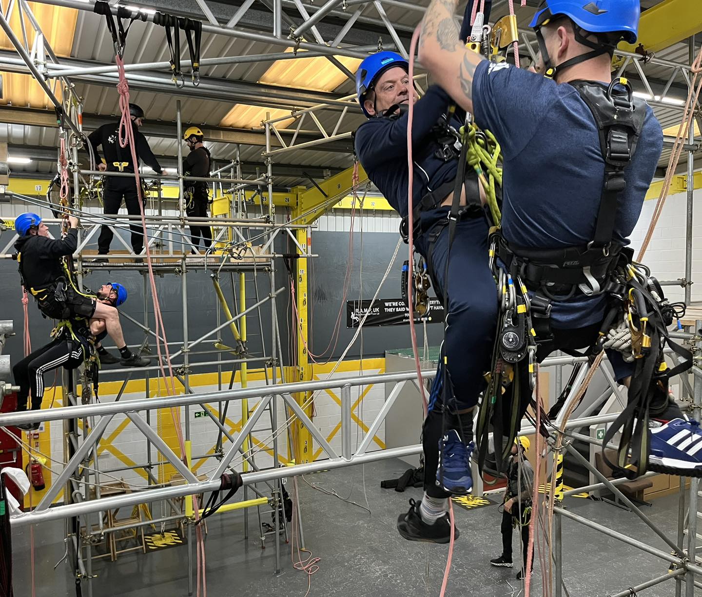 Our techs are perfecting... - RAMP UK Rope Access Man Power