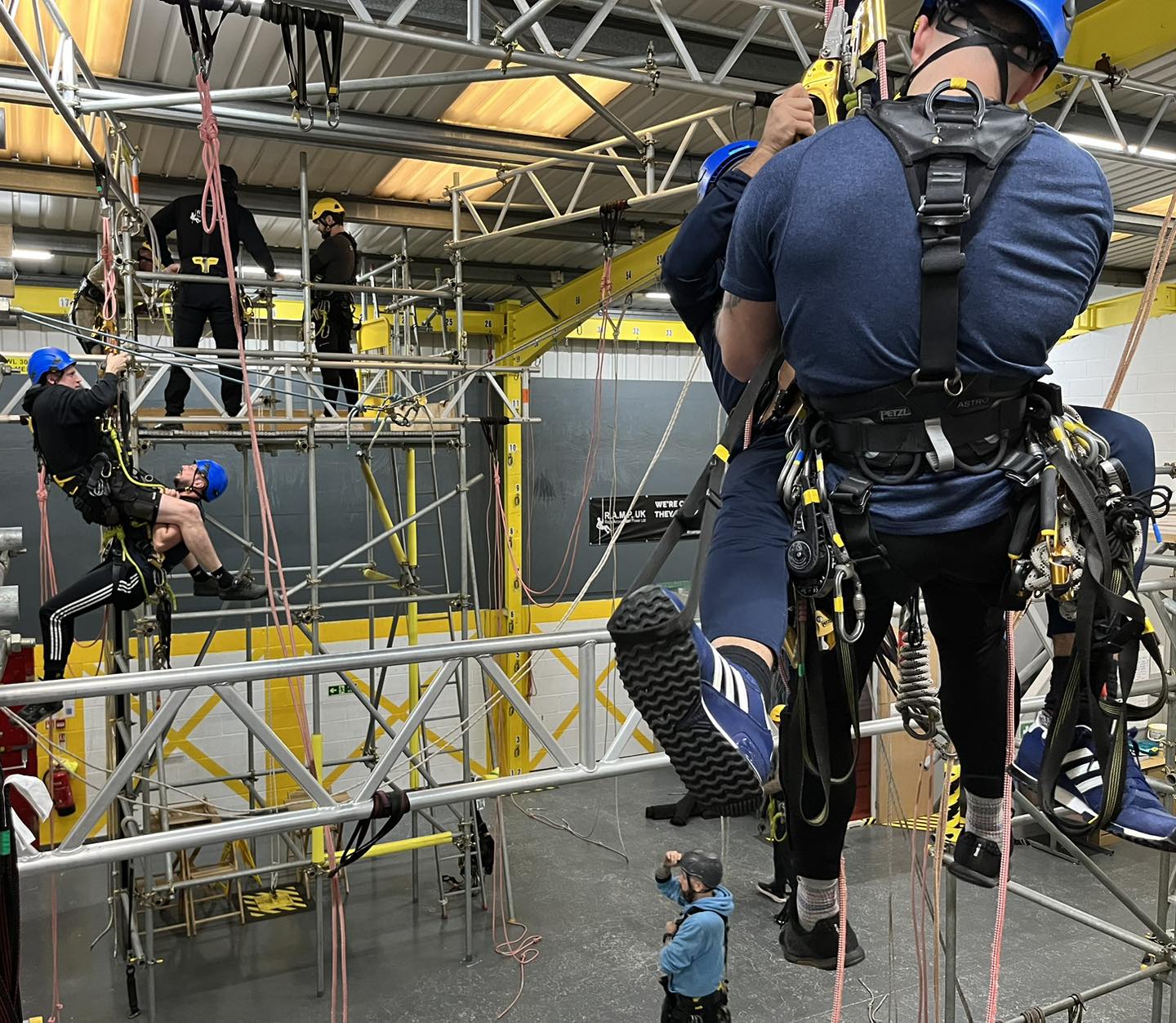 Our techs are perfecting... - RAMP UK Rope Access Man Power