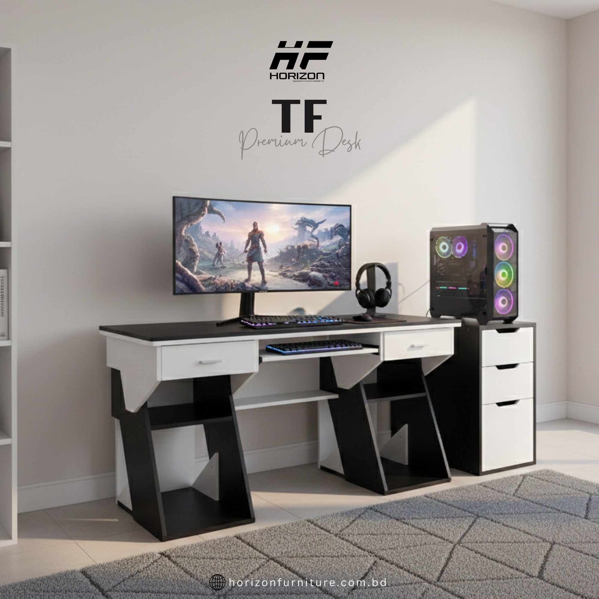 Horizon - The MOMENTUM (TF) Gaming Table by Horizon Furniture is a ...