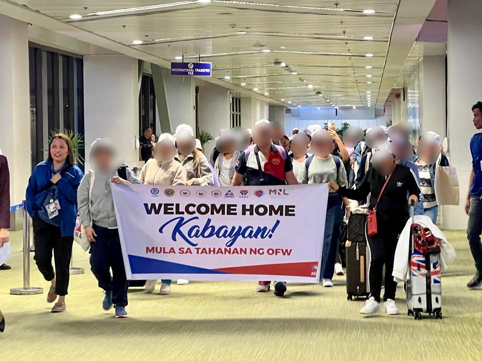 Department - Another batch of 45 OFWs with two children from Lebanon ...