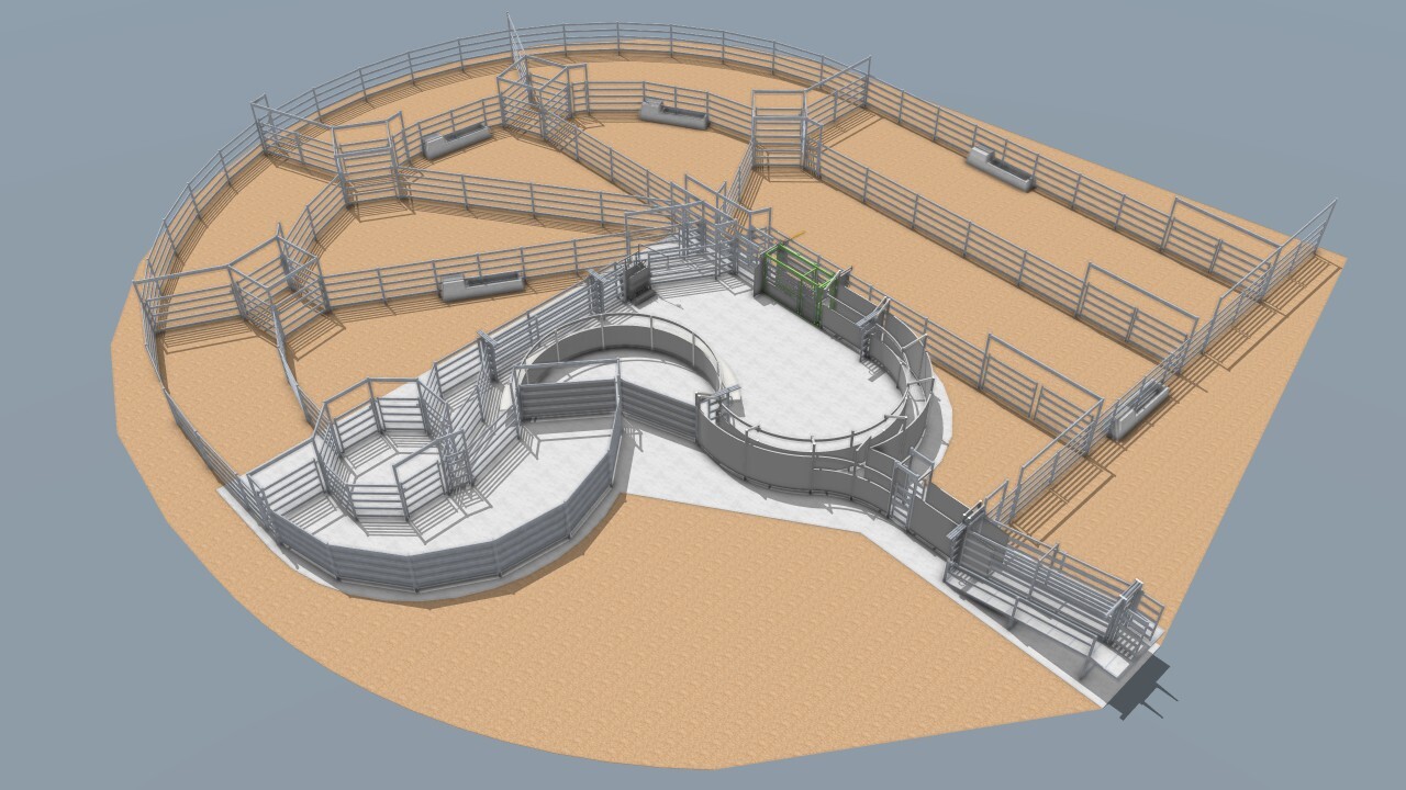 Rumen - This 3D concept is the 150–200 cow-and-calf version of our 300 ...