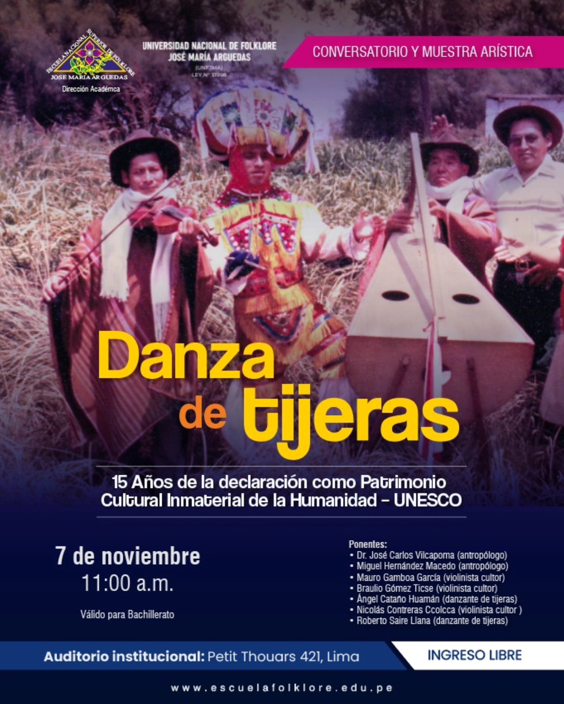 Escuela... - Escuela danza de las tijeras Puquio Ayacucho Perú