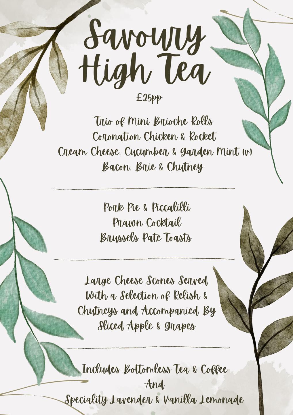 🧀🦐🥬 🧀🦐🥬SAVOURY HIGH TEA 🧀🦐🥬🧀🦐🥬... - Drake Teas On The Bus | Facebook