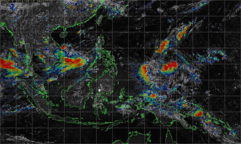 The RGB composite imagery is... - The Weather Lover Club | Facebook