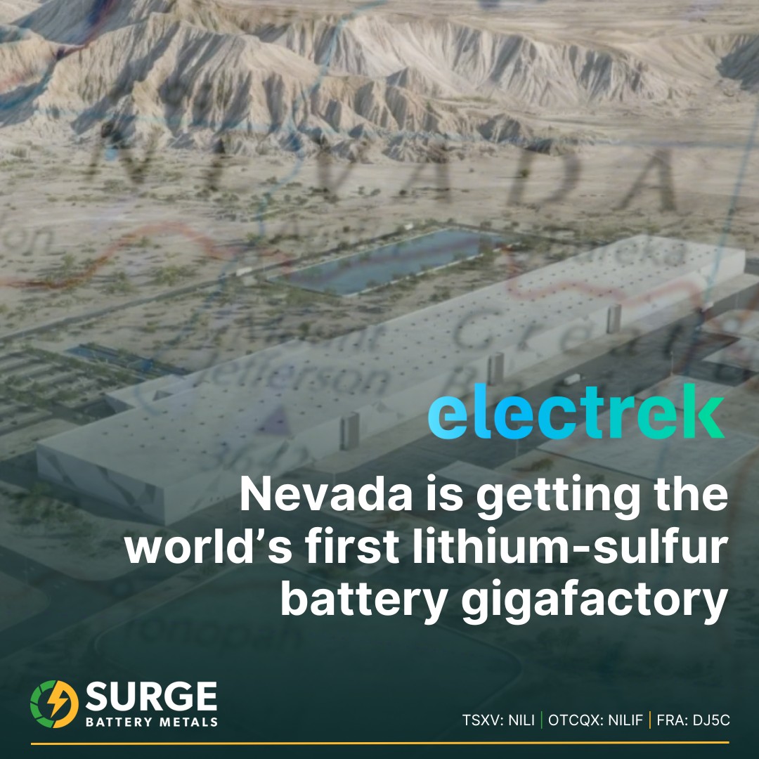 Surge - Nevada is getting the world’s first lithium-sulfur battery ...