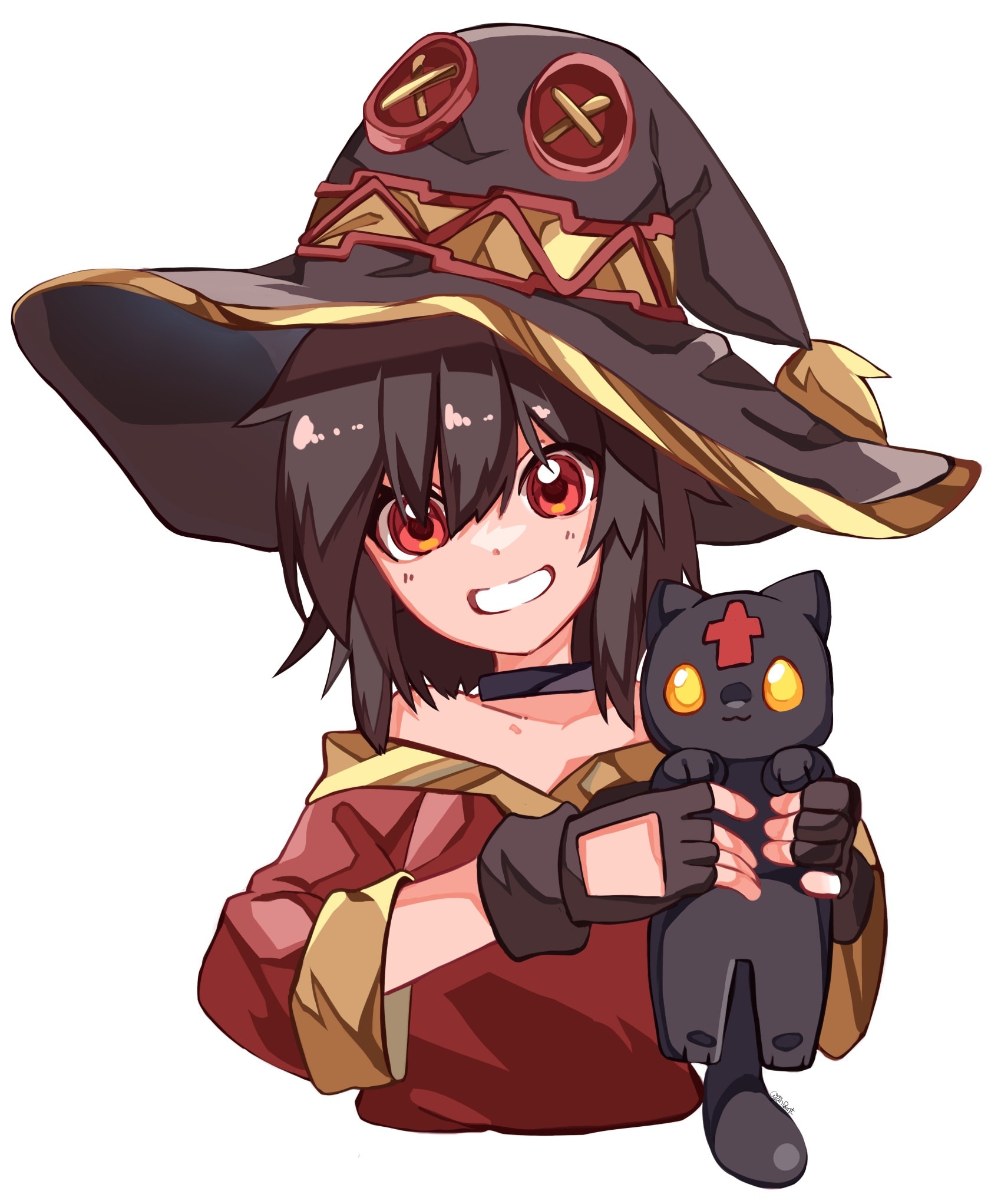 That - Megumin is done trying on bunny suits to wear for New Years Eve ...