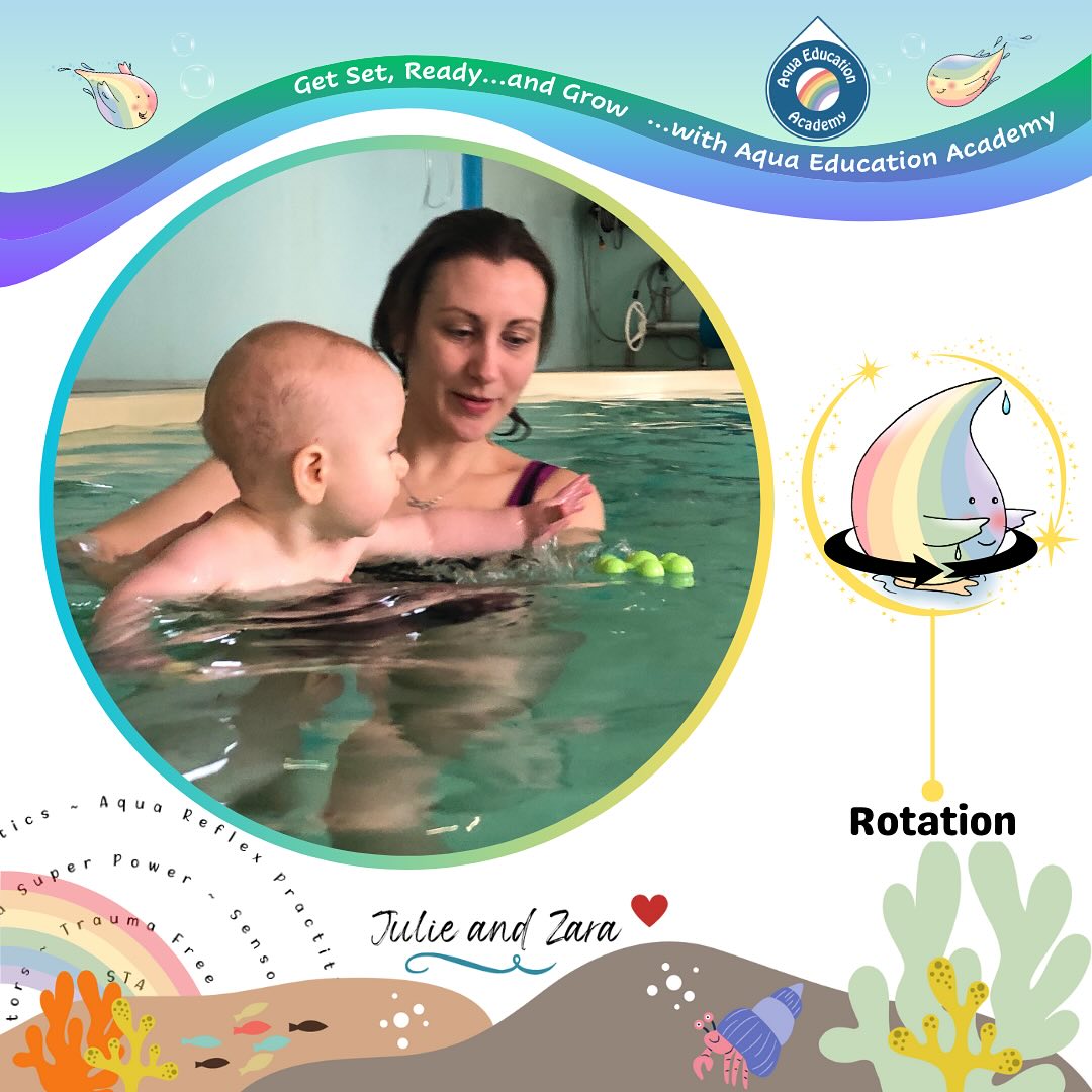 Babies can rotate and roll over... - Aqua Education Academy | Facebook