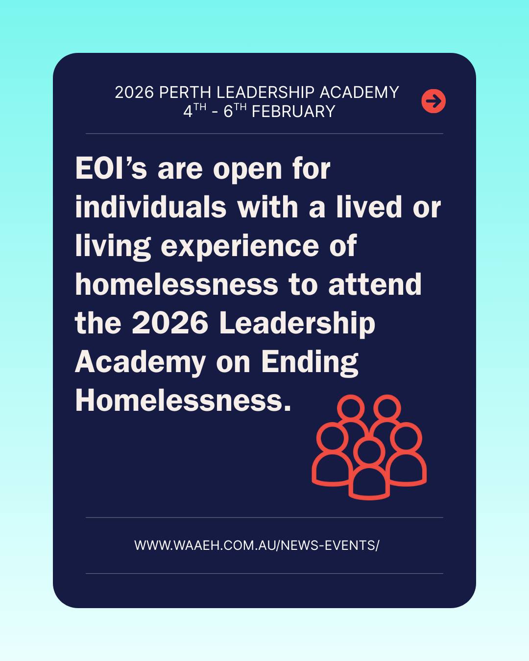 Western Australian Alliance to End Homelessness | East Perth WA