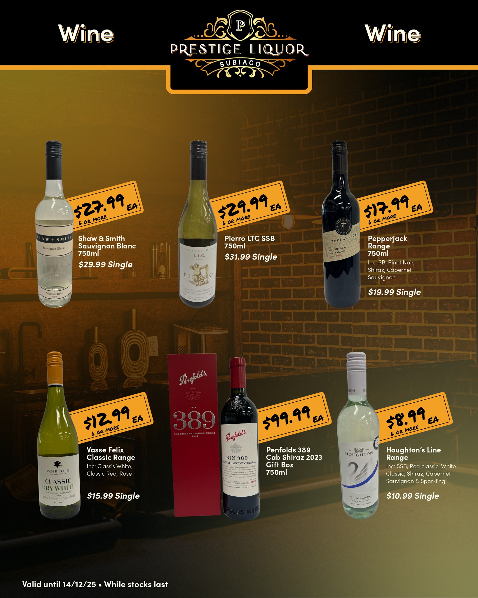 Prestige Liquor Subiaco | Perth WA