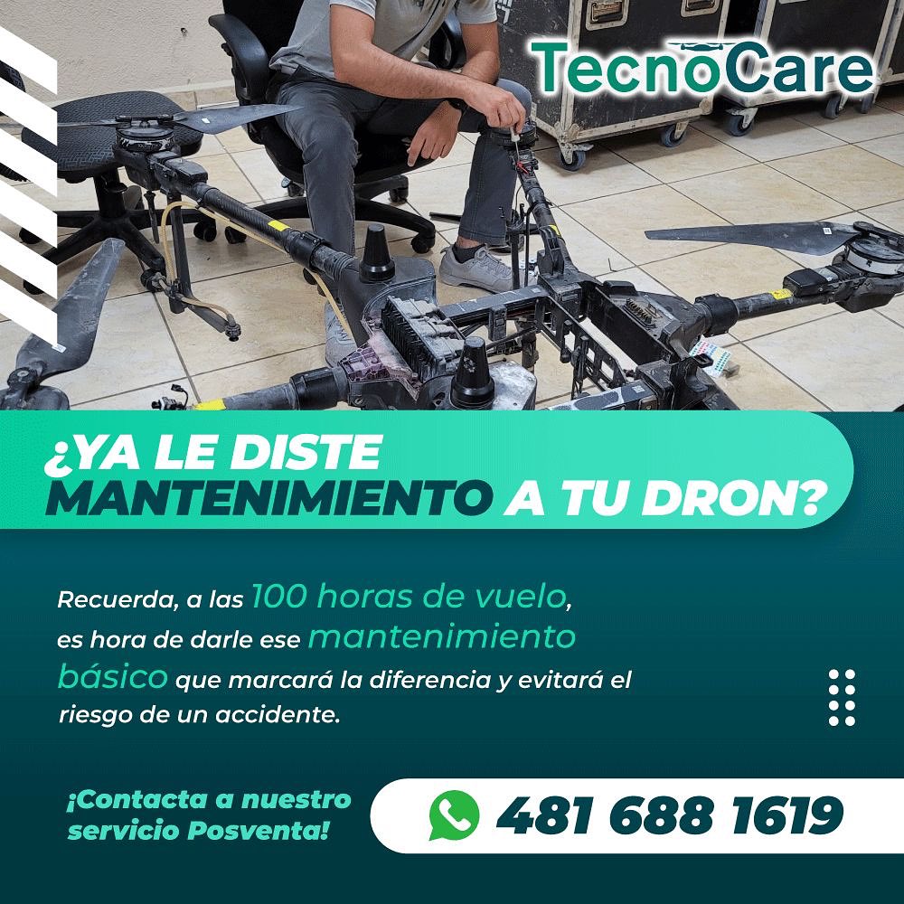 TecnoFly - Esto es una señal 🚨si ya le toca mantenimiento a tu Dron ...