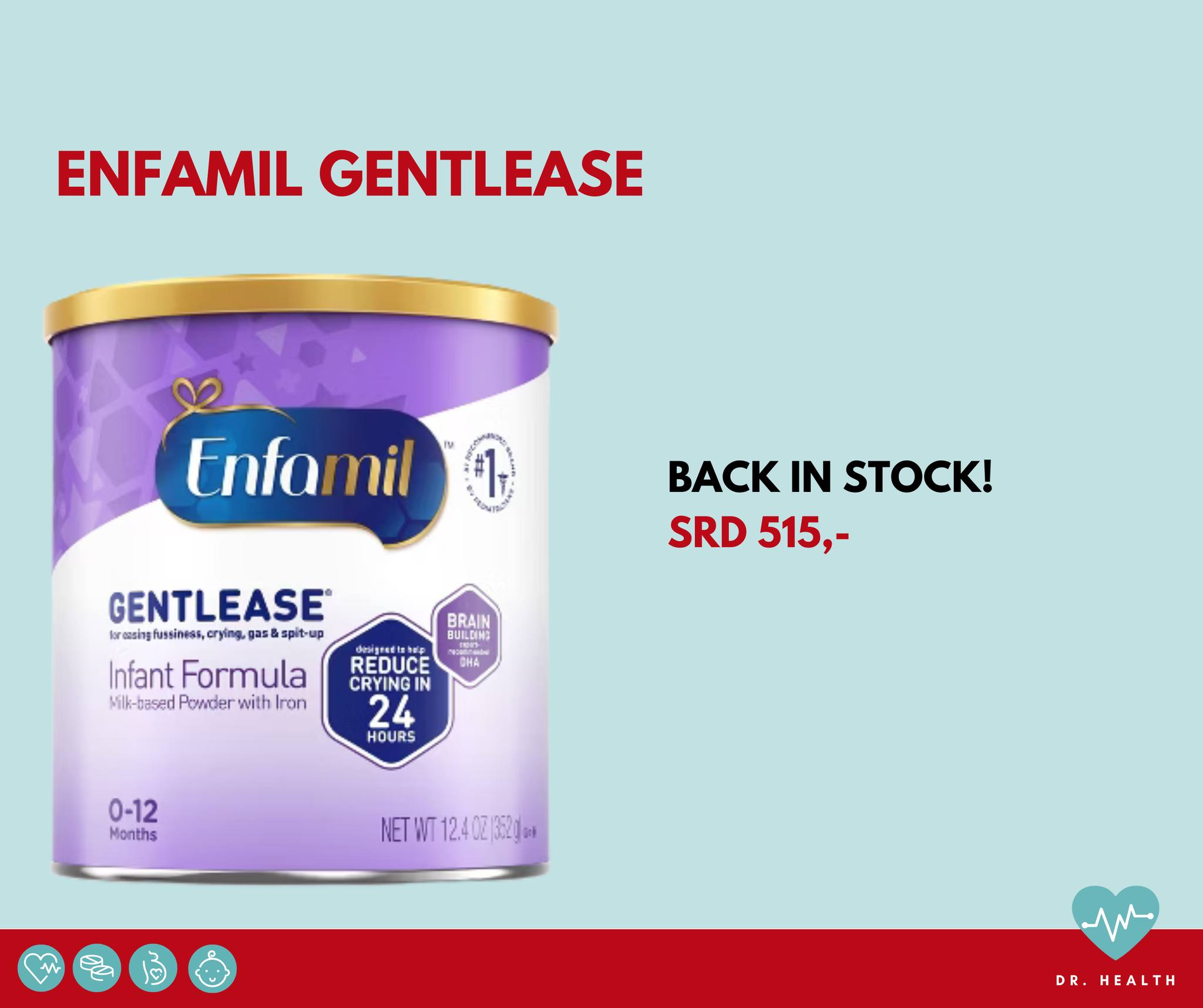 New in stock! Cerave Gentle... - Dr. Health Suriname | Facebook