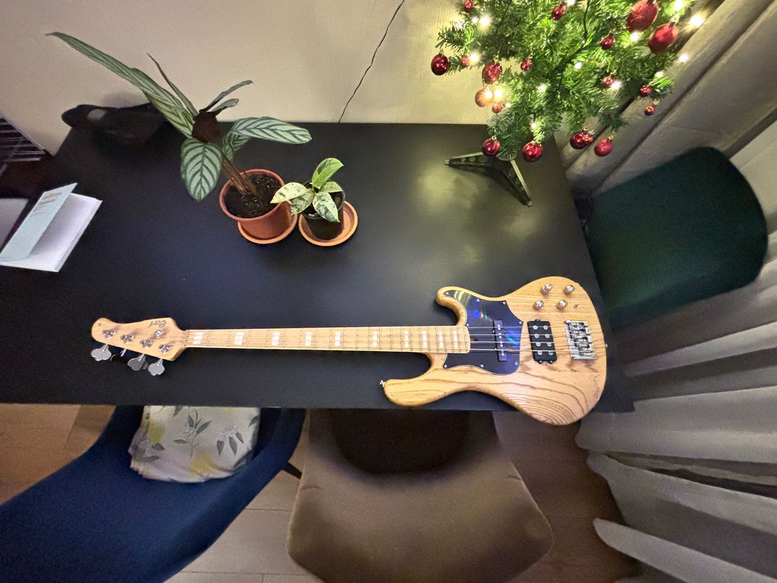Bass player's custom Cort GB74 build