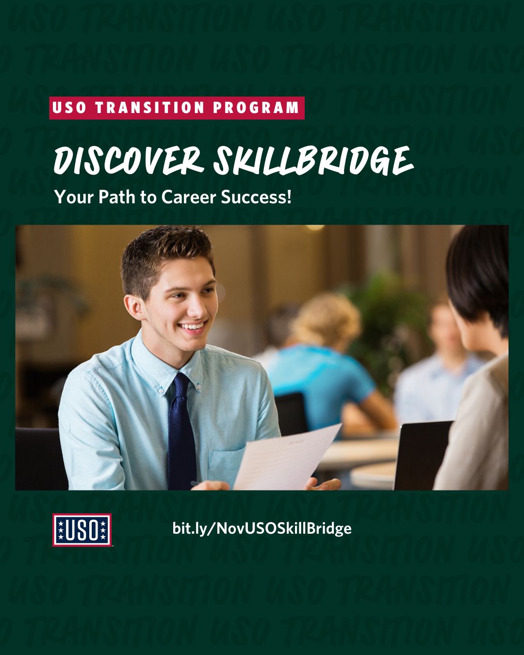 USO - Ready to transition smoothly into a new career? Join us on ...