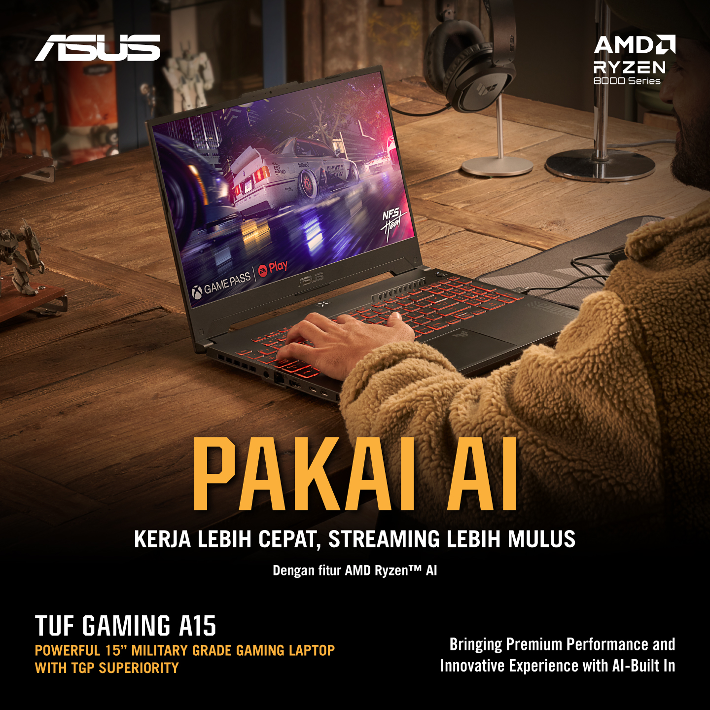 ASUS - Pakai AI biar kerja kamu selesai lebih cepat. 🔥...