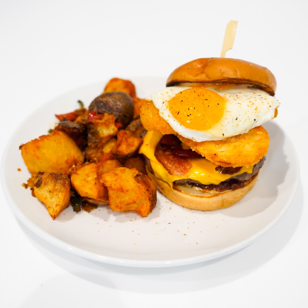The Commonwealth - Hey chef, can you put cheese, bacon, 2 hash browns ...