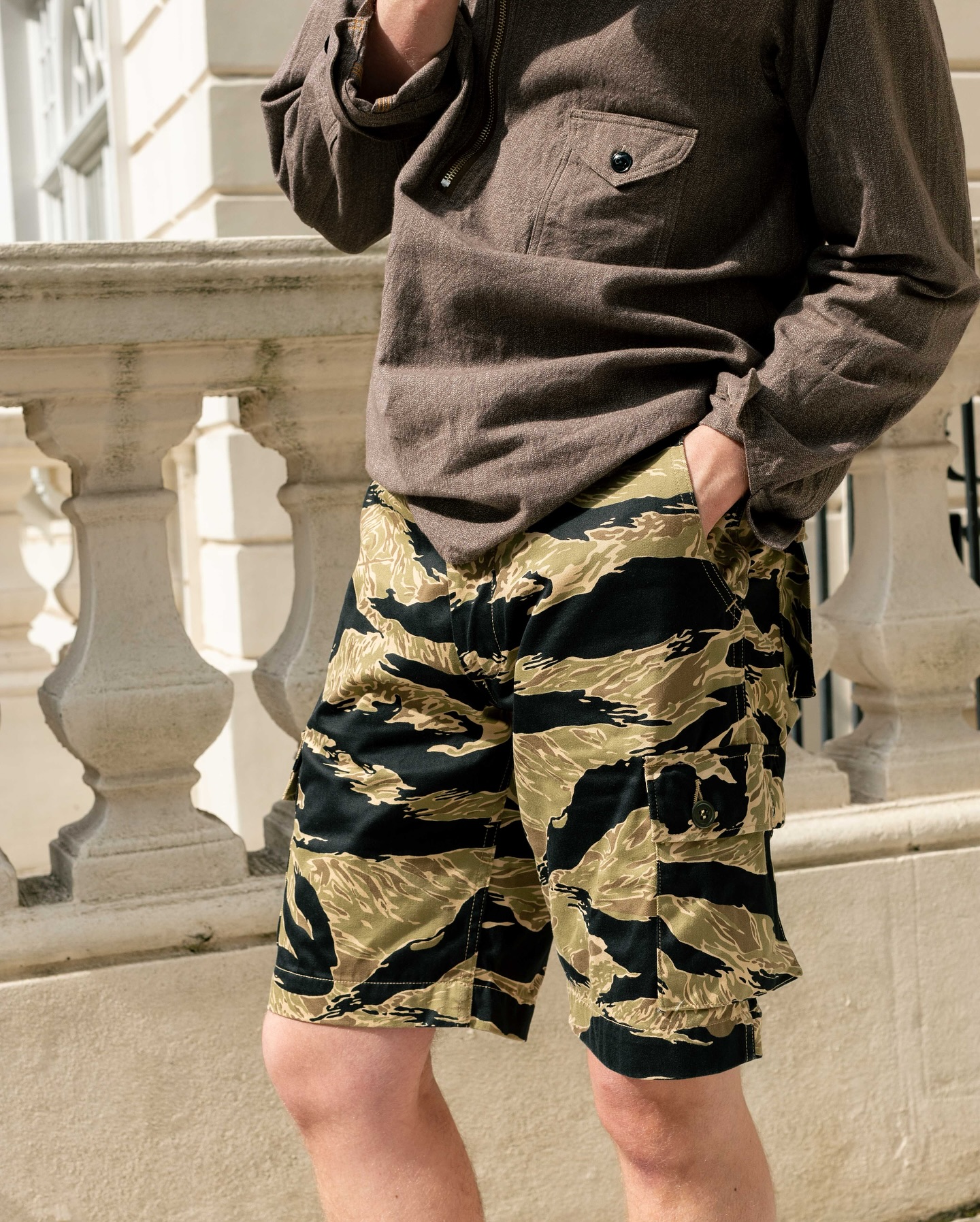 Buzz Rickson's Gold Tiger Shorts are back in stock! Cut from 100