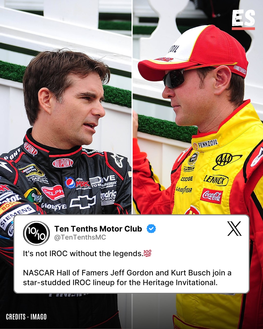 EssentiallySports - Legends back on equal ground💥 IROC is officially ...