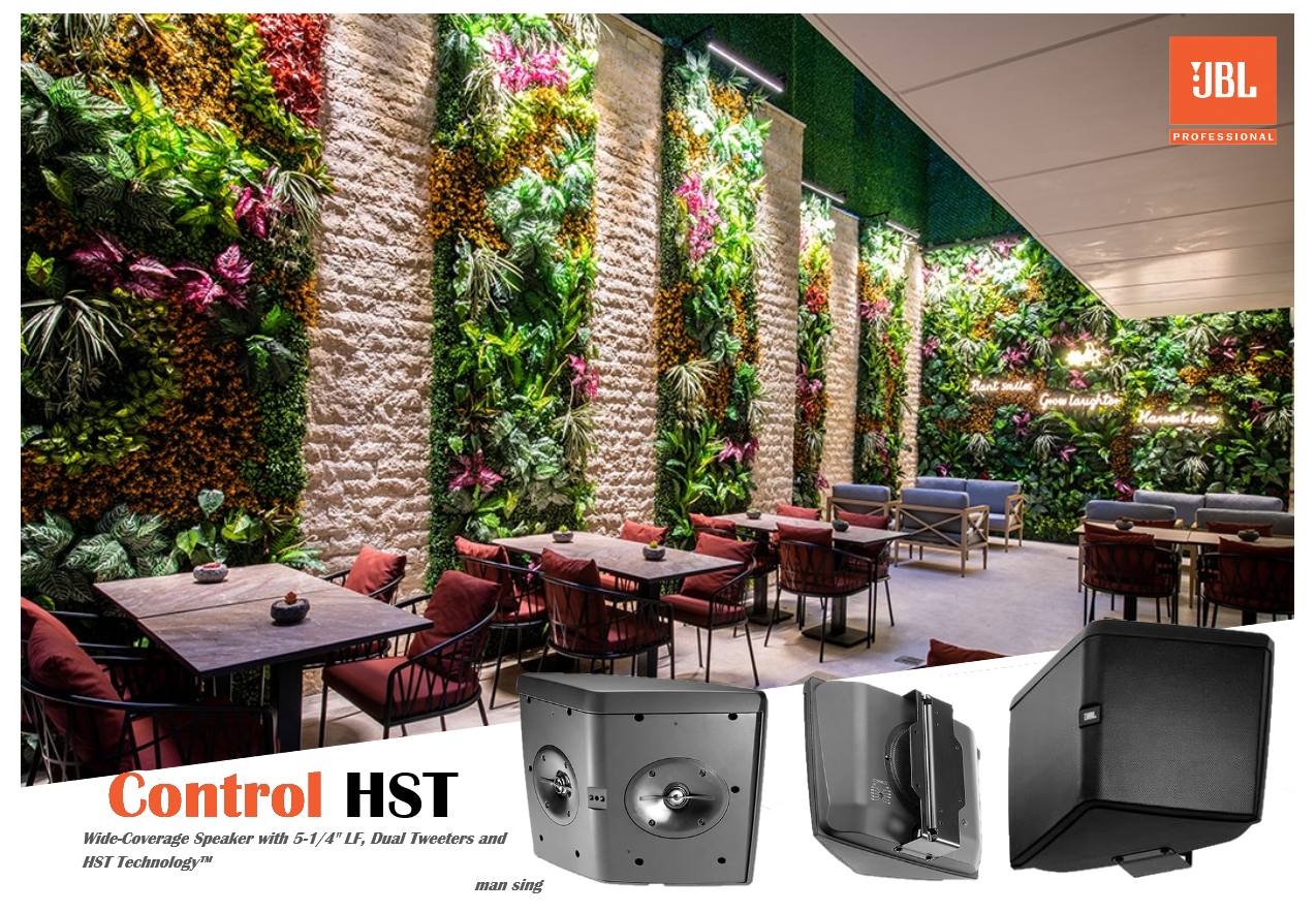 萬聲影音有限公司 - JBL Control HST 寬覆蓋揚聲器，配備 5-1/4