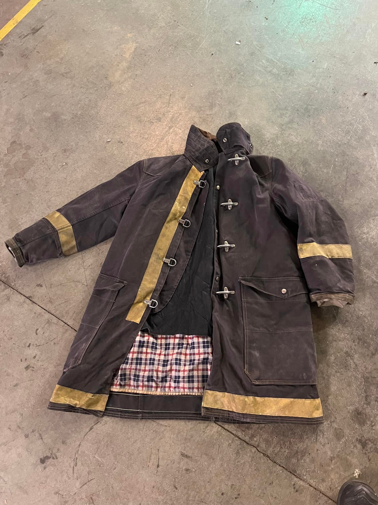 What is the value of this vintage firefighter coat?